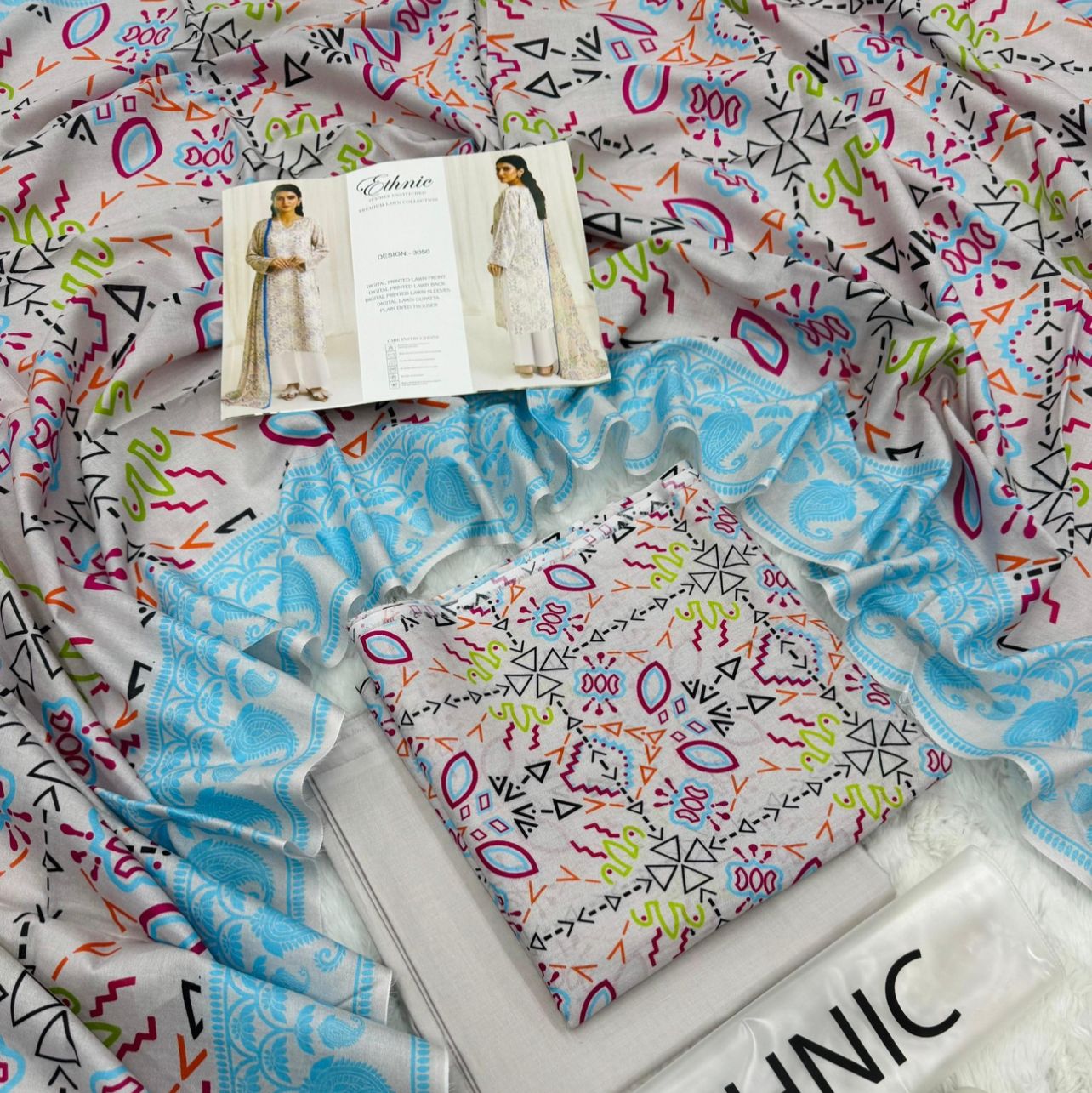 Ethnic Mosaic Lawn