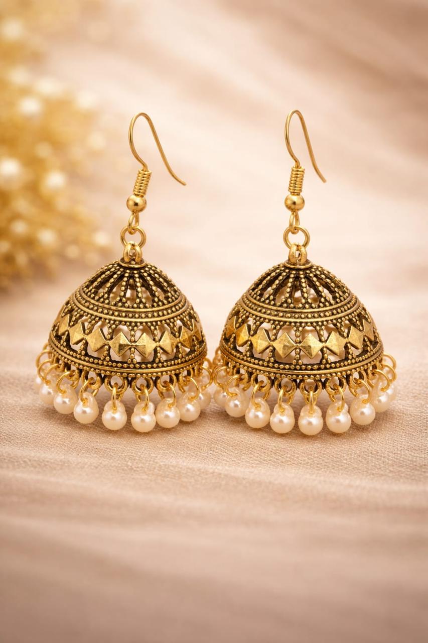 Pearl Dome Jhumka